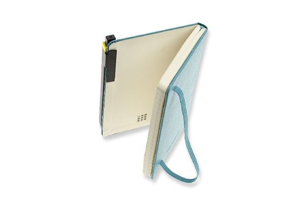 Moleskine Kugelschreiber - Go mit Etikett für Display Schwarz, Mine 1,0 mm, Muster Gelb