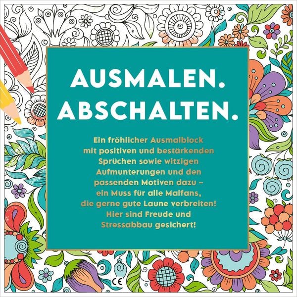 Produktbild: Ausmalen. Abschalten. Glücklich sein.