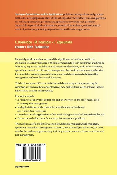 Produktbild: Country Risk Evaluation