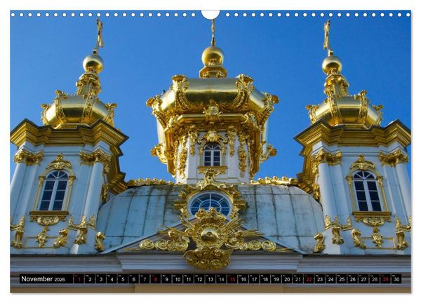 Produktbild: Flussfahrt Moskau - St. Petersburg (Wandkalender 2026 DIN A3 quer), CALVENDO Monatskalender