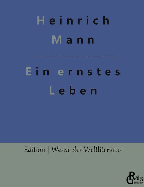 Produktbild: Ein ernstes Leben