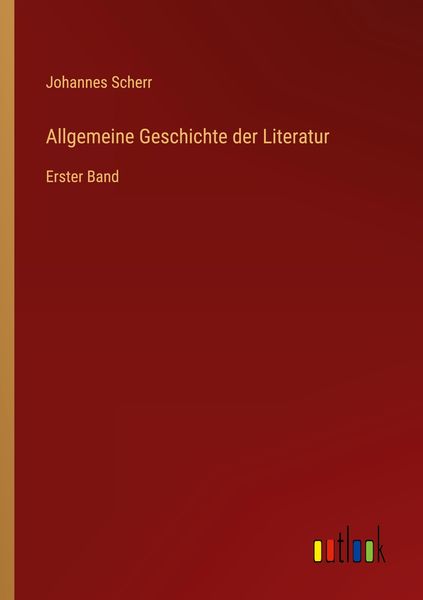 Produktbild: Allgemeine Geschichte der Literatur