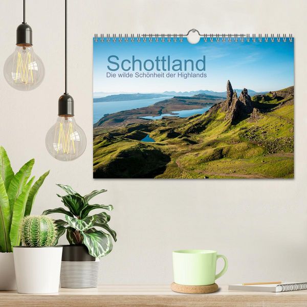 Produktbild: Schottland - Die wilde Sch&ouml;nheit der Highlands (Wandkalender 2026 DIN A4 quer), CALVENDO Monatskalender