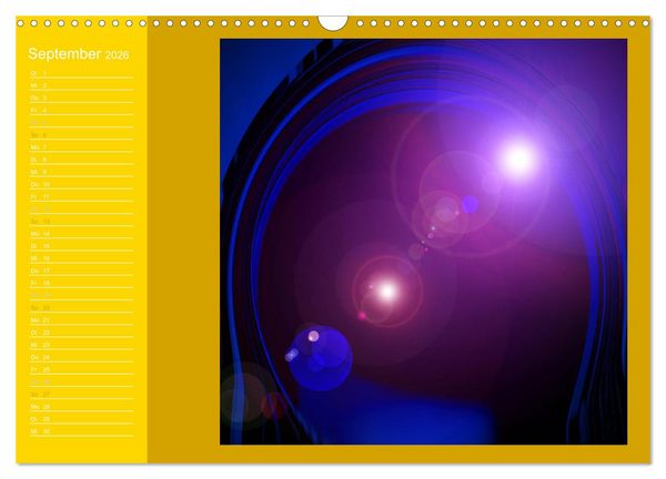 Produktbild: Licht-Portale 2026 (Wandkalender 2026 DIN A3 quer), CALVENDO Monatskalender