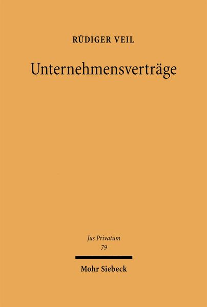 Produktbild: Unternehmensvertr&auml;ge