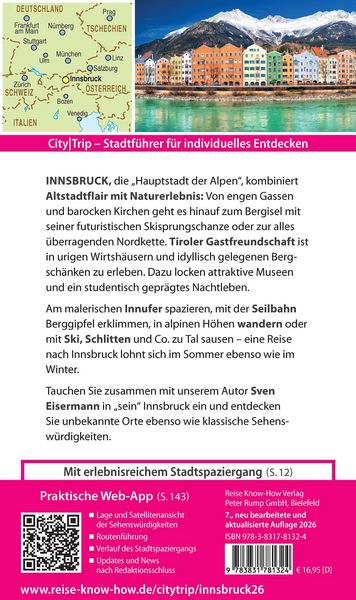 Produktbild: Reise Know-How CityTrip Innsbruck