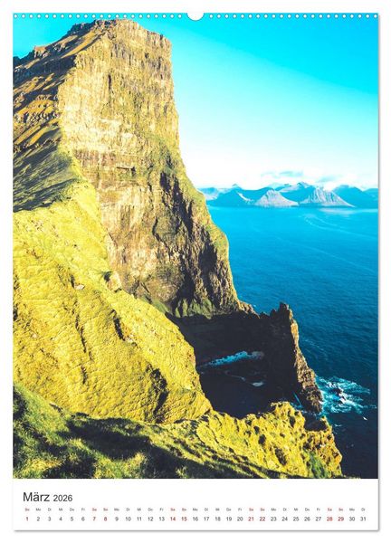 Produktbild: F&auml;r&ouml;er - Die Schafsinseln im Norden. (hochwertiger Premium Wandkalender 2026 DIN A2 hoch), Kunstdruck in Hochglanz