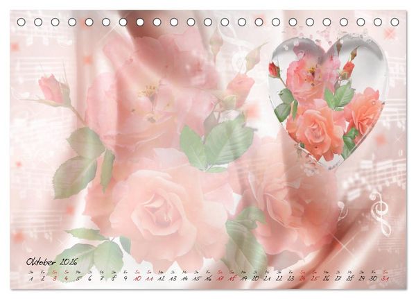 Produktbild: Zeit f&uuml;r Emotionen Bastelkalender (Tischkalender 2026 DIN A5 quer), CALVENDO Monatskalender