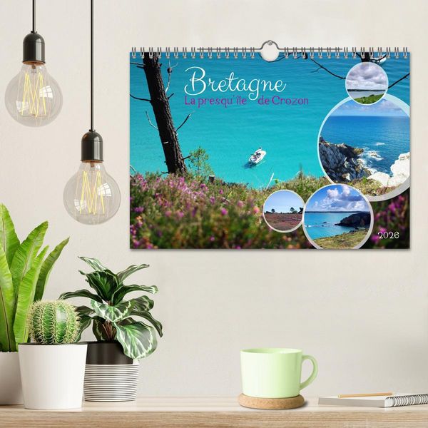 Produktbild: Bretagne La presqu'&icirc;le de Crozon (Calendrier mural 2026 DIN A4 vertical), CALVENDO calendrier mensuel
