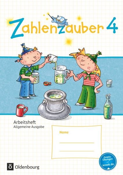 Produktbild: Zahlenzauber - Mathematik f&uuml;r Grundschulen - Allgemeine Ausgabe 2016 - 4. Schuljahr