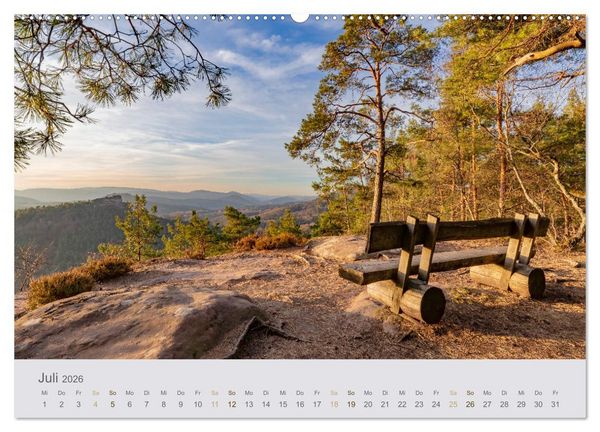 Produktbild: Augenblicke im Pf&auml;lzerwald (Wandkalender 2026 DIN A2 quer), CALVENDO Monatskalender