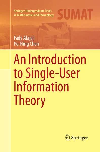 Produktbild: An Introduction to Single-User Information Theory