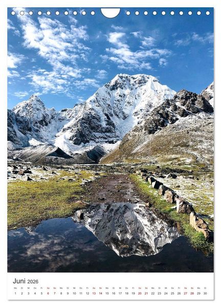 Produktbild: Eine Abenteuerreise durch Peru (Wandkalender 2026 DIN A4 hoch), CALVENDO Monatskalender