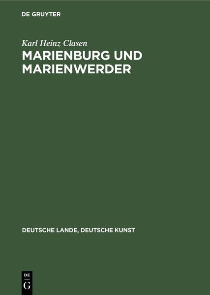Produktbild: Marienburg und Marienwerder