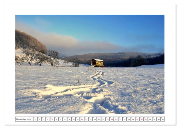 Produktbild: Nordhessen ist fotogen (Wandkalender 2026 DIN A4 quer), CALVENDO Monatskalender