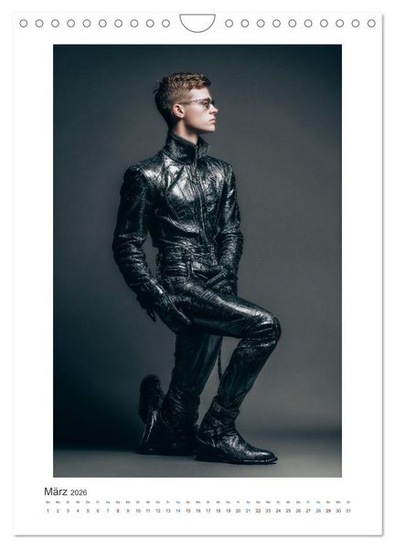 Produktbild: Art Fashion in Leder (Wandkalender 2026 DIN A4 hoch), CALVENDO Monatskalender