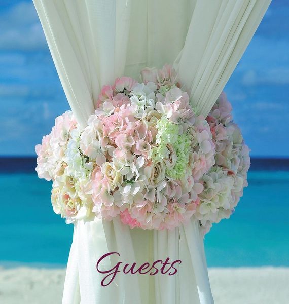 Produktbild: Wedding Guest Book (HARDCOVER), Ideal for Beach Ceremonies, Special Events & Functions, Commemorations, Anniversaries, Parties