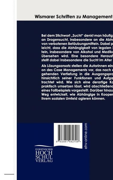 Produktbild: Alter, Sucht und Case Management