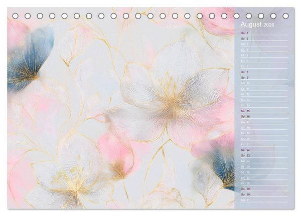 Produktbild: Unser Hochzeitskalender - Individuell und Selbstgestaltet (Tischkalender 2026 DIN A5 quer), CALVENDO Monatskalender