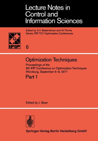 Produktbild: Optimization Techniques