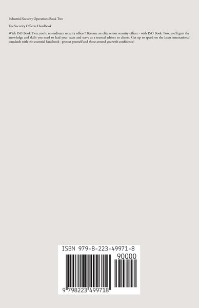 Produktbild: Industrial Security Operations Book Two