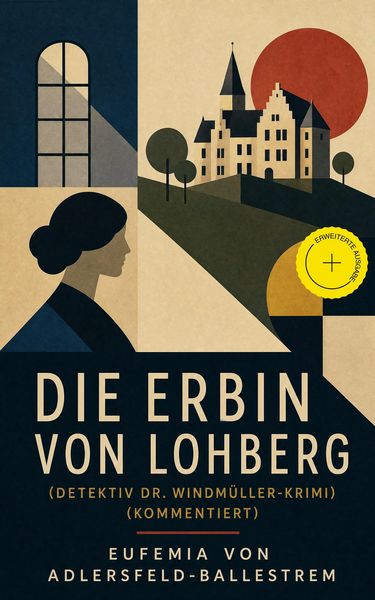 Produktbild: Die Erbin von Lohberg (Detektiv Dr. Windm&uuml;ller-Krimi) (Kommentiert)