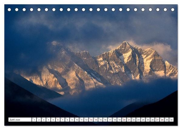 Produktbild: Im Reich des Sagarmatha (Tischkalender 2026 DIN A5 quer), CALVENDO Monatskalender