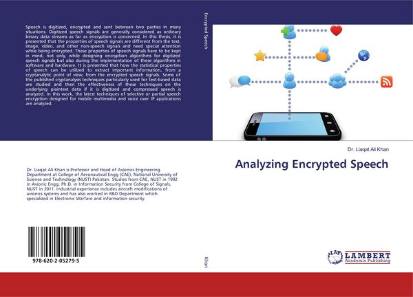 Produktbild: Analyzing Encrypted Speech