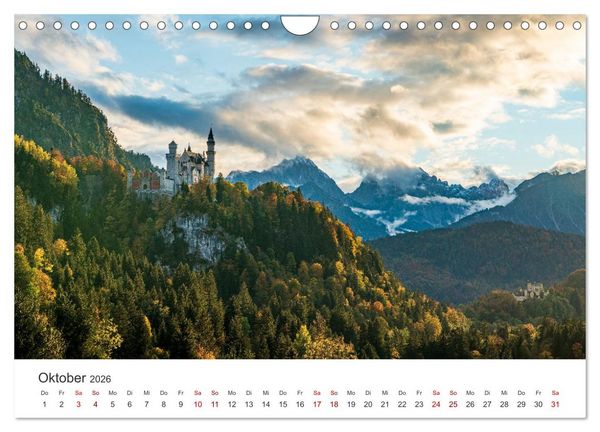 Produktbild: Emotionen der Berge (Wandkalender 2026 DIN A4 quer), CALVENDO Monatskalender