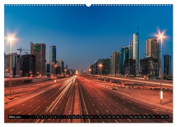 Produktbild: DUBAI - 2026 (Wandkalender 2026 DIN A2 quer), CALVENDO Monatskalender