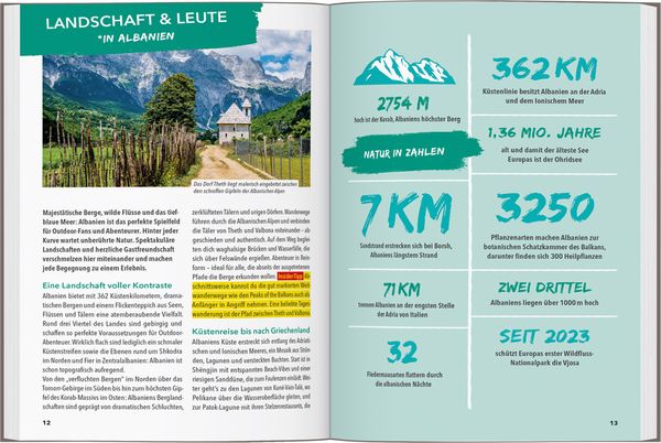 Produktbild: MARCO POLO OUTDOOR GUIDE Reisef&uuml;hrer Albanien