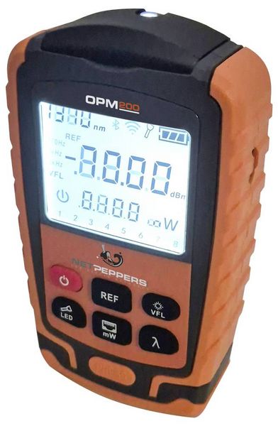 Produktbild: NetPeppers Glasfaserpr&uuml;fger&auml;t NP-FIBER-OPM200 Pocket Power Meter OPM200