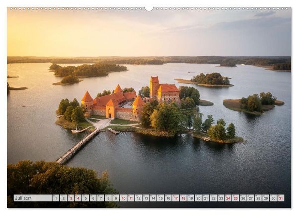 Produktbild: Traumhaftes Baltikum (Wandkalender 2027 DIN A2 quer), CALVENDO Monatskalender