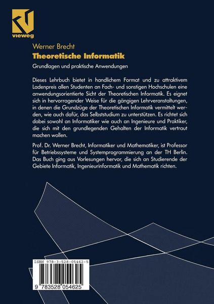 Produktbild: Theoretische Informatik