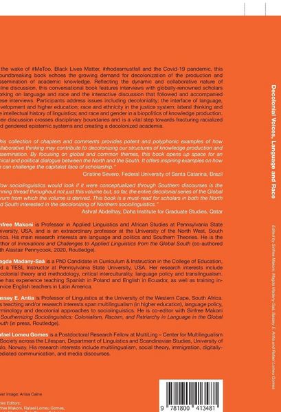 Produktbild: Decolonial Voices, Language and Race
