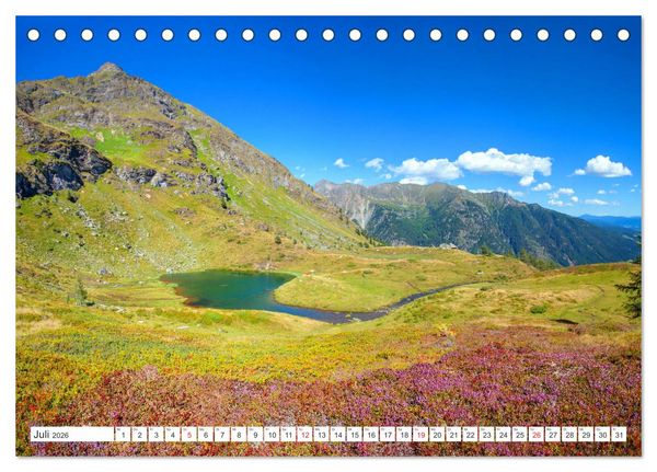 Produktbild: Mariapfarr & Wei&szlig;priach (Tischkalender 2026 DIN A5 quer), CALVENDO Monatskalender