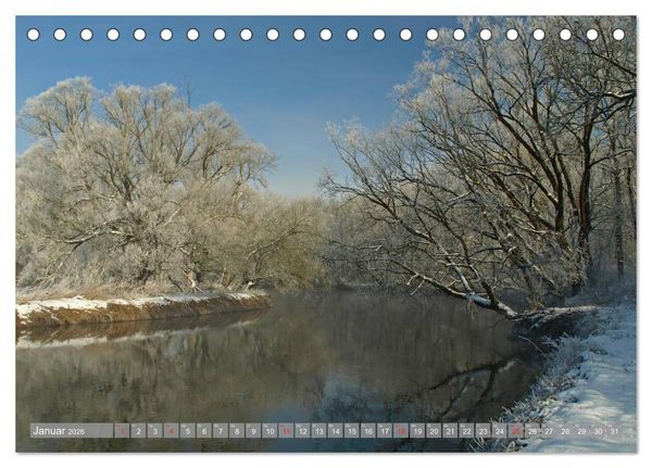 Produktbild: Bezauberndes Ampertal bei Moosburg (Tischkalender 2026 DIN A5 quer), CALVENDO Monatskalender