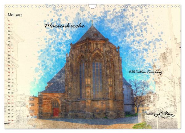 Produktbild: Bernburg meine Stadt (Wandkalender 2026 DIN A3 quer), CALVENDO Monatskalender