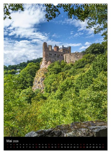 Produktbild: Historisches Naheland (Wandkalender 2026 DIN A2 hoch), CALVENDO Monatskalender