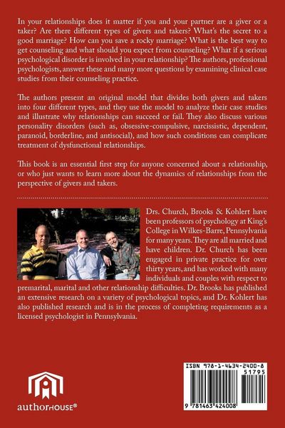 Produktbild: The Dysfunctional Relationships of Givers and Takers