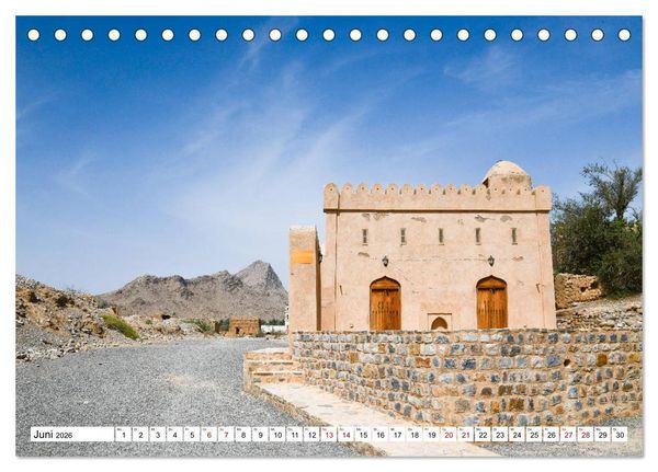 Produktbild: Oman - Perle des Orients (Tischkalender 2026 DIN A5 quer), CALVENDO Monatskalender