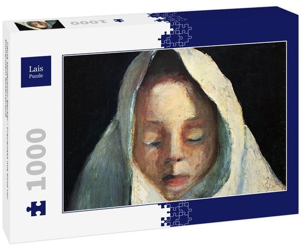 Produktbild: Lais Puzzle Paula Modersohn-Becker - Frauenakt mit Kind vor bl&uuml;hendem Rosenstrau&szlig; 1000 Teile