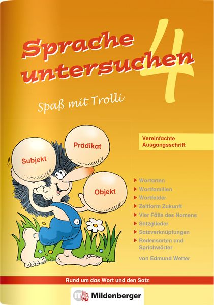 Produktbild: Sprache untersuchen &ndash; Spa&szlig; mit Trolli 4, Vereinfachte Ausgangsschrift