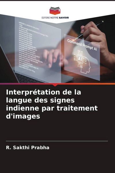 Produktbild: Interpr&eacute;tation de la langue des signes indienne par traitement d'images
