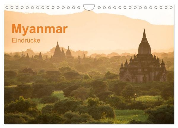 Produktbild: Myanmar - Eindr&uuml;cke (Wandkalender 2026 DIN A4 quer), CALVENDO Monatskalender