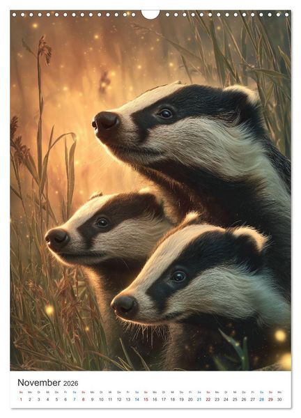 Produktbild: Wild und Wundervoll (Wandkalender 2026 DIN A3 hoch), CALVENDO Monatskalender