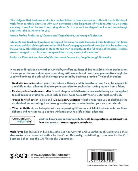 Produktbild: Ethics Theory and Business Practice