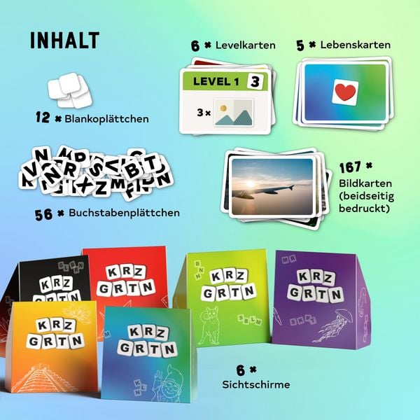 Produktbild: Kurz Geraten &ndash; Ohne Vokale bis zum Finale!