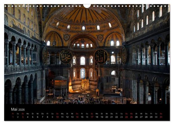 Produktbild: Istanbul Highlights (Wandkalender 2026 DIN A3 quer), CALVENDO Monatskalender