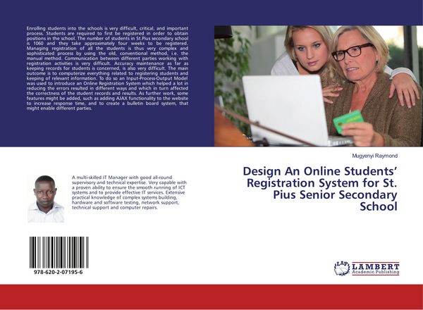 Produktbild: Design An Online Students' Registration System for St. Pius Senior Secondary School